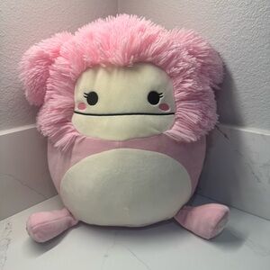 Squishmallow Brina The Bigfoot 12” Pink Kellytoy Plush Big Foot Yeti Large 2020